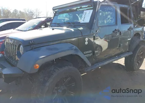 2016 Jeep Wrangler Unlimited Sport из США, поврежденный, VIN 1C4BJWDG6GL116747